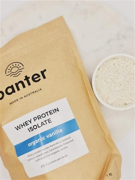 Whey Protein Isolate - Vanilla (Banter Co)