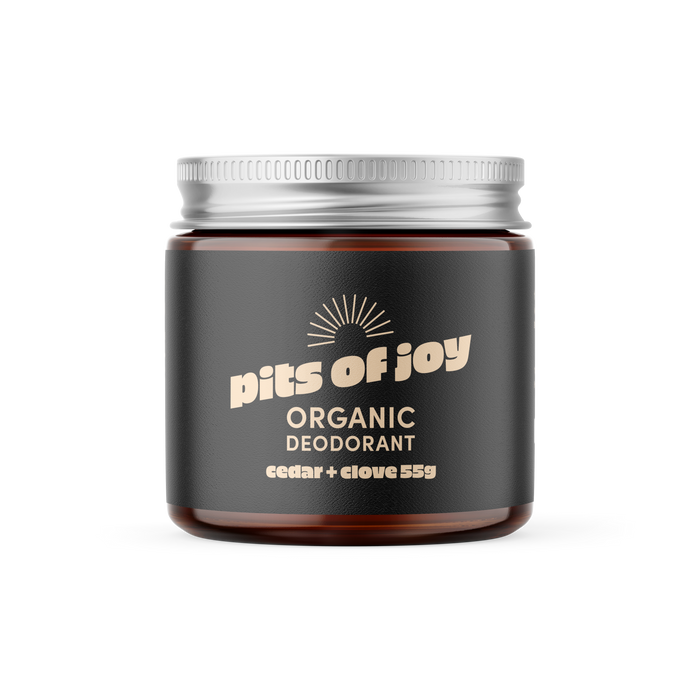 Pits of Joy - Deodorant (Organic) - Cedar + Clove