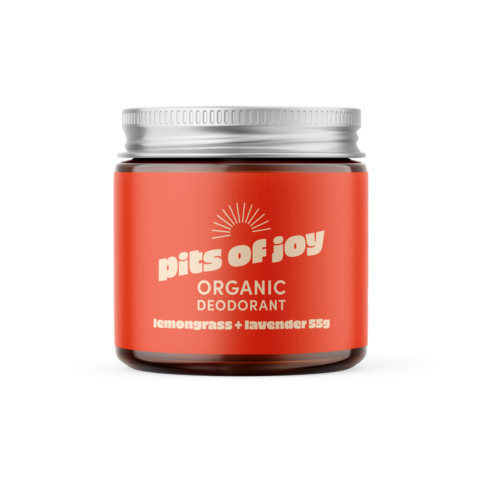 Pits of Joy - Deodorant (Organic) - lemongrass + Lavendar