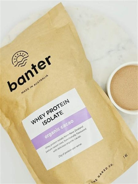 Whey Protein Isolate - Cacao (Banter Co)