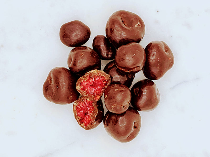 Dark Chocolate Freeze Dried Raspberry
